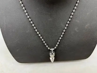 Chrome Hearts Bullet Necklace QC photo