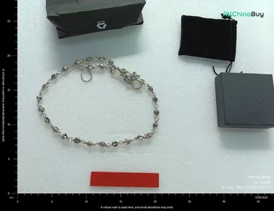Chrome Hearts Cross Ball Wallet Chain QC photo