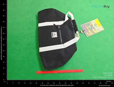 Corteiz Alcatraz HMP Duffle Bag Black QC photo