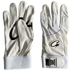 Corteiz Leather Gloves White product photo