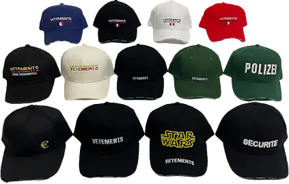 Bunch of Vetements Caps product photo