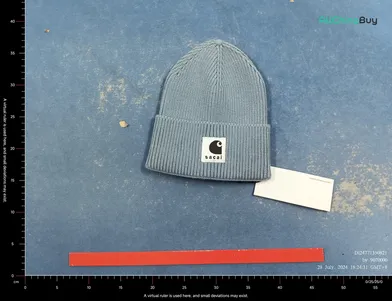 Carhartt x Sacai Beanies (3 Colors) QC photo
