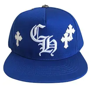 Chrome Hearts Blue Cross Patch Hat product photo