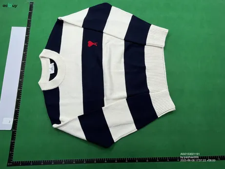 Ami Paris Striped Sweater QC photo