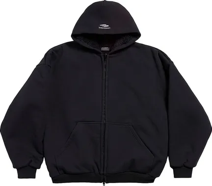 Balenciaga 3B Sports Icon Outerwear Zip-Up Hoodie product photo