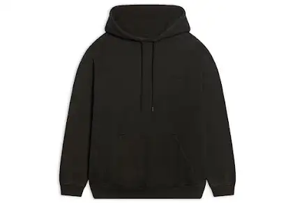 Balenciaga Embroidered Hoodie Black product photo