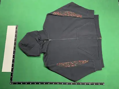 Balenciaga Off Shore Zip-Up Hoodie QC photo