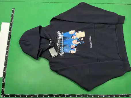 Balenciaga Speedhunters Black Hoodie QC photo