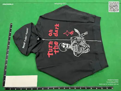 Broken Planet Skeleton Zip Up Hoodie QC photo