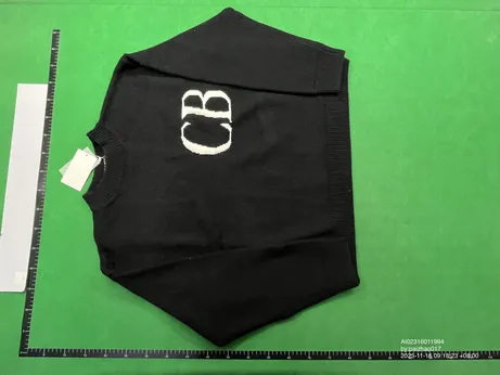 Cole Buxton CB Logo Knit Sweater QC photo