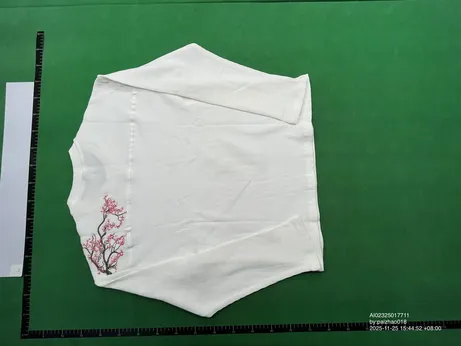 Derschutze Cherry Blossom Waffle Knit Sweater QC photo