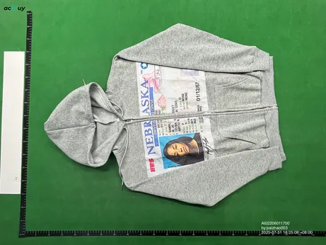 Driver License Zip-Up Hoodie QC photo