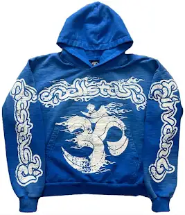 Hellstar Studios Blue Records Hoodie product photo