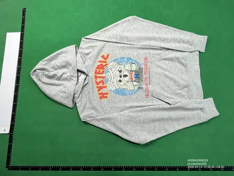 Hysteric Glamour "Headache Medicine" Bear Hoodie QC photo