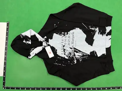 Maison Margiela Paint Hoodie QC photo