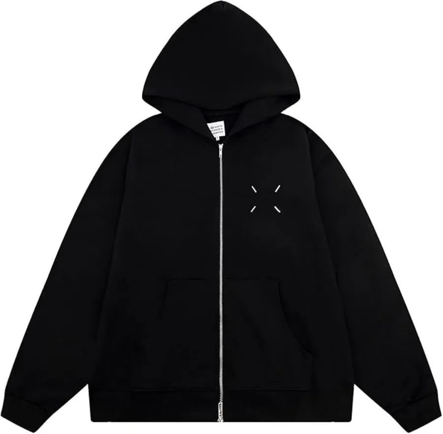 Maison Margiela Stitch Logo Zip-Up Hoodie product photo