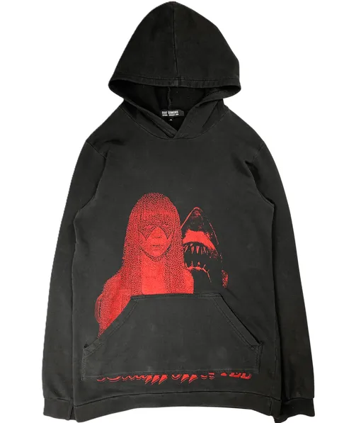 RAF Simons Red Penelope Hoodie product photo