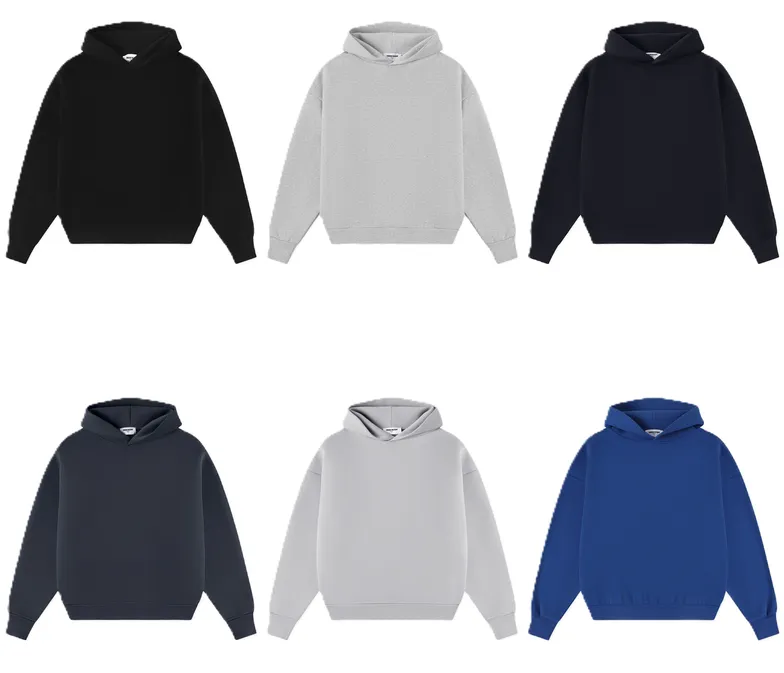 Union Kingdom Heavy Boxy Fit Blank Hoodies (7 Variants) product photo