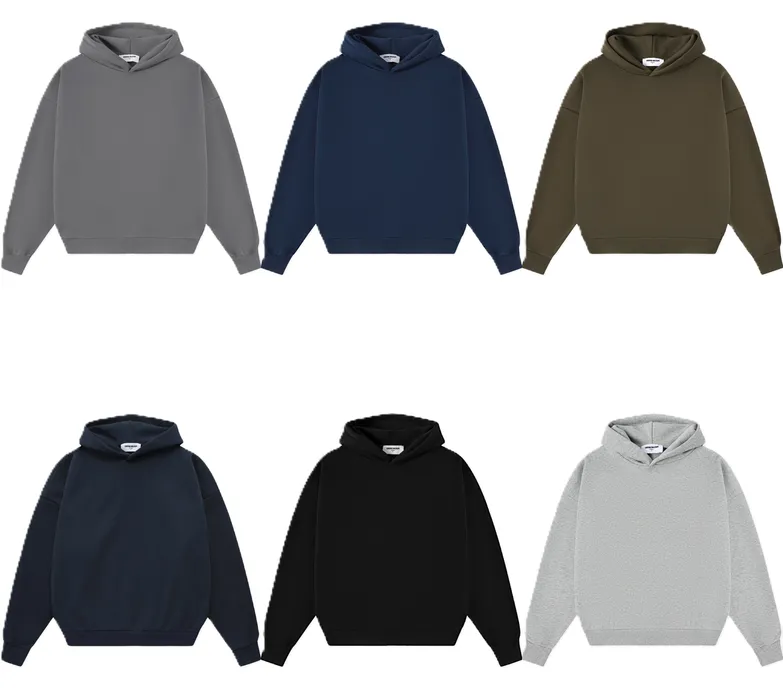Union Kingdom Oversized Blank Heavy Poly Fleece Hoodies (7 Variants) product photo