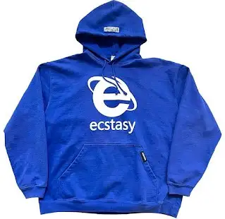 Vetements Ecstasy Hoodie Blue product photo
