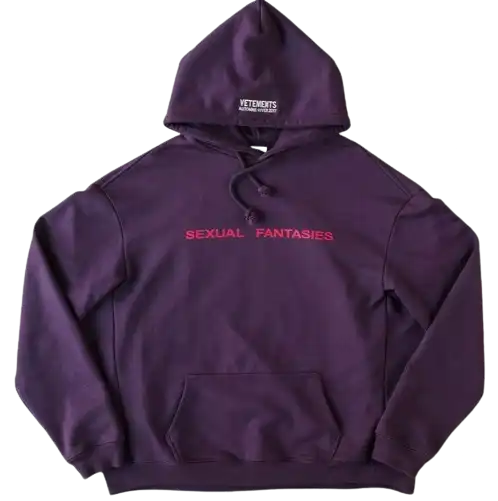 Vetements Sexual Fantasies Hoodie product photo