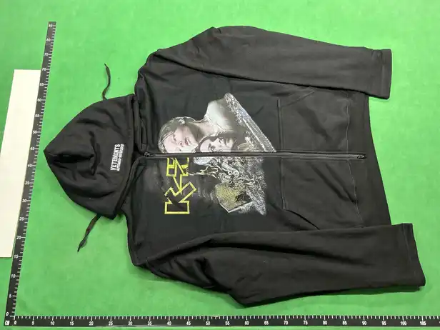 Vetements Split Titanic/Kiss Zip-Up Hoodie QC photo