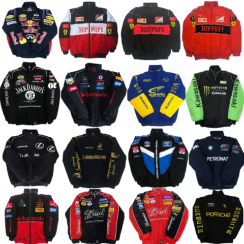 Bunch of F1 Racing Jackets (23 Variants) product photo