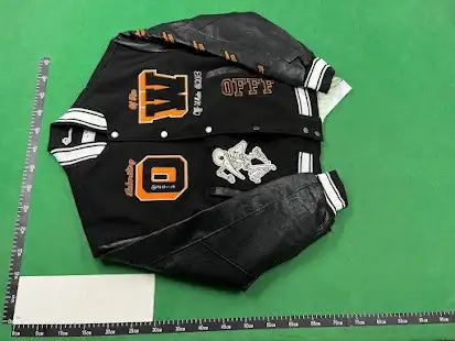 Bunch of Off-White Varsity Jackets QC photo