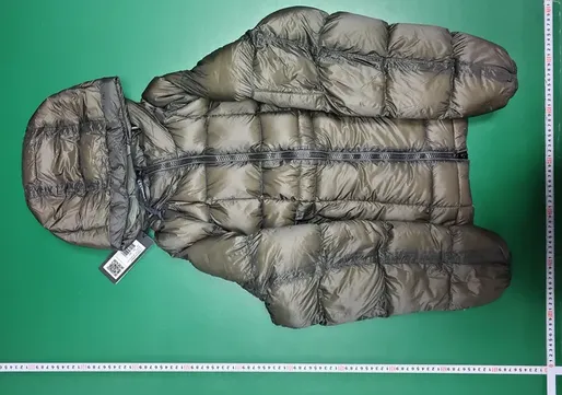 C.P Company Puffer Jacket Brown QC photo