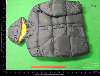 Corteiz Bolo V2 Puffer Jacket Black QC photo