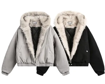 Flee GFN Hooded Faux Fur Jackets (2 Variants) product photo