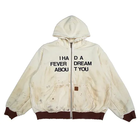 I Had A Fever Dream About You Hooded Work Jacket product photo