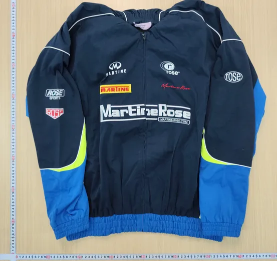 Martine Rose SS22 Tuck Neck Sponsor Racing Jacket QC photo