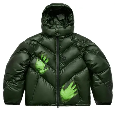 Mertra Green Heat Reactive Puffer Jacket product photo
