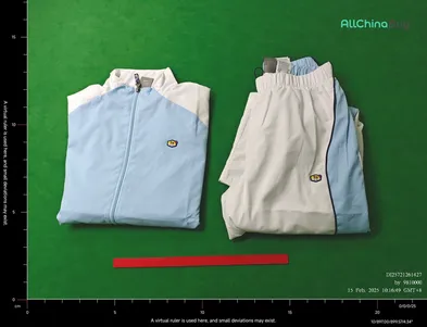 Nike TN Track Jacket + Pants Sky Blue QC photo
