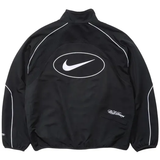 Nike x Supreme SS25 Black Track Jacket + Pants product photo