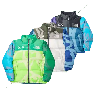 North Face x KAWS Puffer Nuptse Jacket #2 product photo