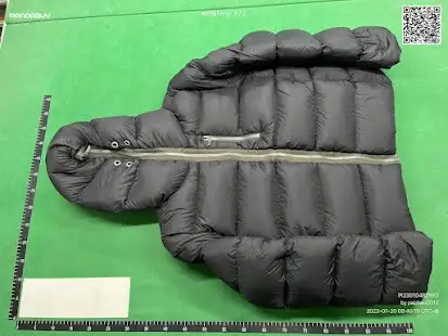 Rick Owens Paddend Hooded Down Puffer Jacket QC photo