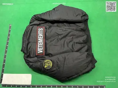 Vetements Police Bomber Jacket QC photo