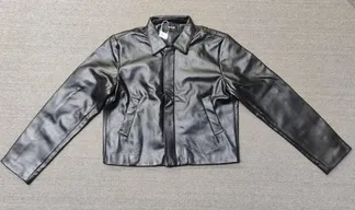 Vuja De Dual-Zip Leather Jacket QC photo
