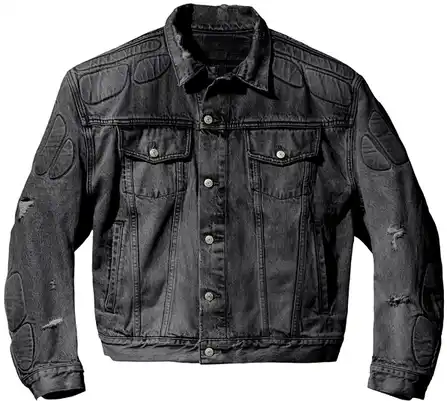 Yeezy Gap Padded Denim Jacket Black product photo