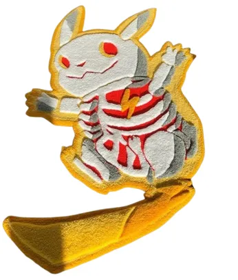 3D Skeleton Pikachu Carpet product photo