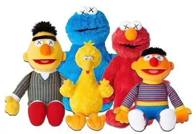 Kaws Sesame Street Plushies #1 product photo