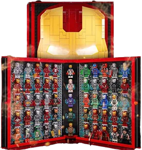 Lego Iron Man Minifigure Box product photo
