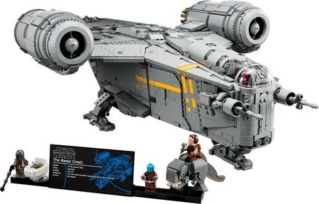 Lego Star Wars Mandalorian Razor Crest Starship product photo