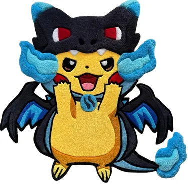 Pikachu Mega Charizard Costume Carpet product photo
