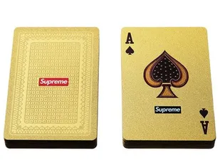 Supreme Gold Playing Cards product photo
