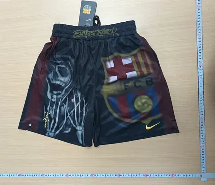 Cactus Jack x Barcelona Skeleton Shorts QC photo