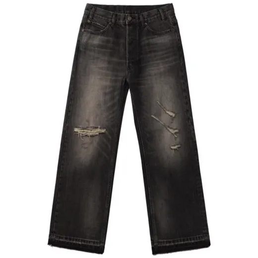 Celine Wesley Straight-Leg Distressed Jeans product photo