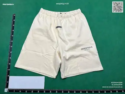 Essentials Fear of God Shorts #1 QC photo